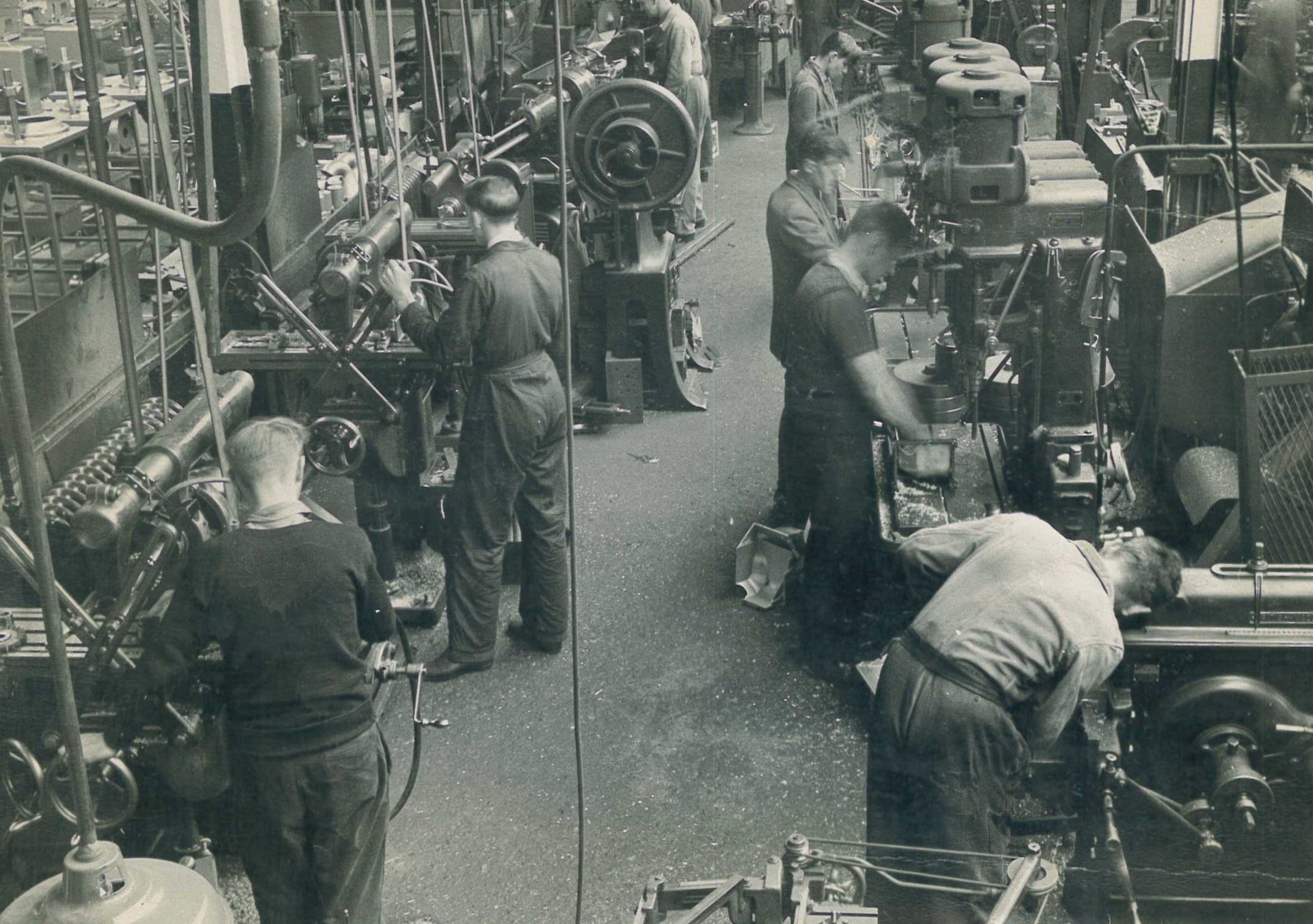 production process in 1960s