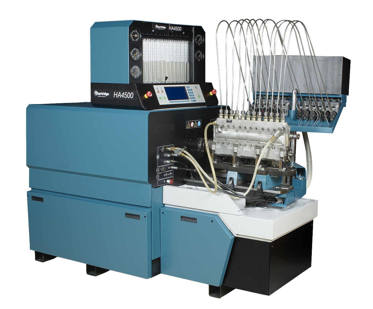 HA4500 Custom test bench over transparent background