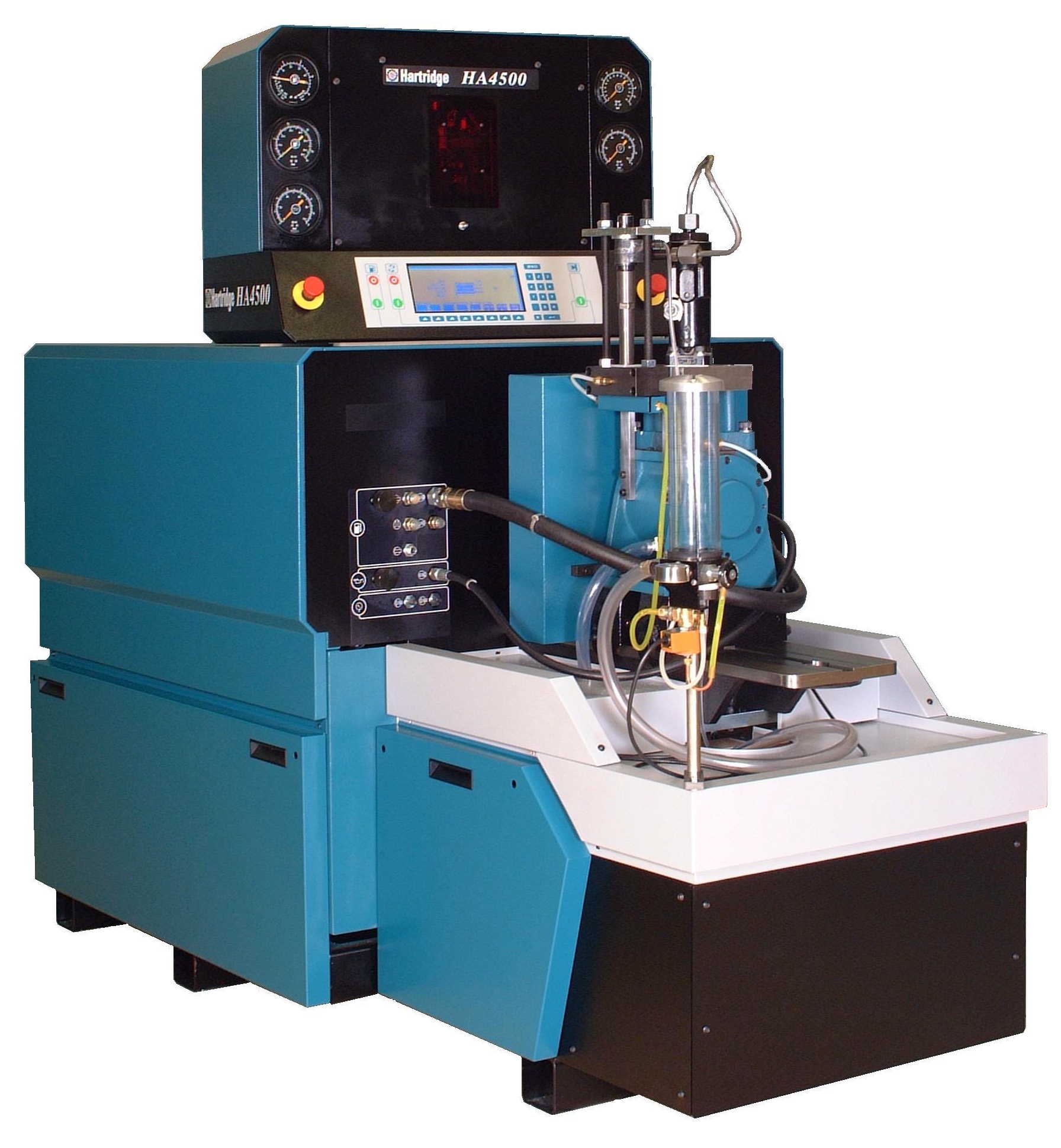 HA4500 test bench with fitted cambox