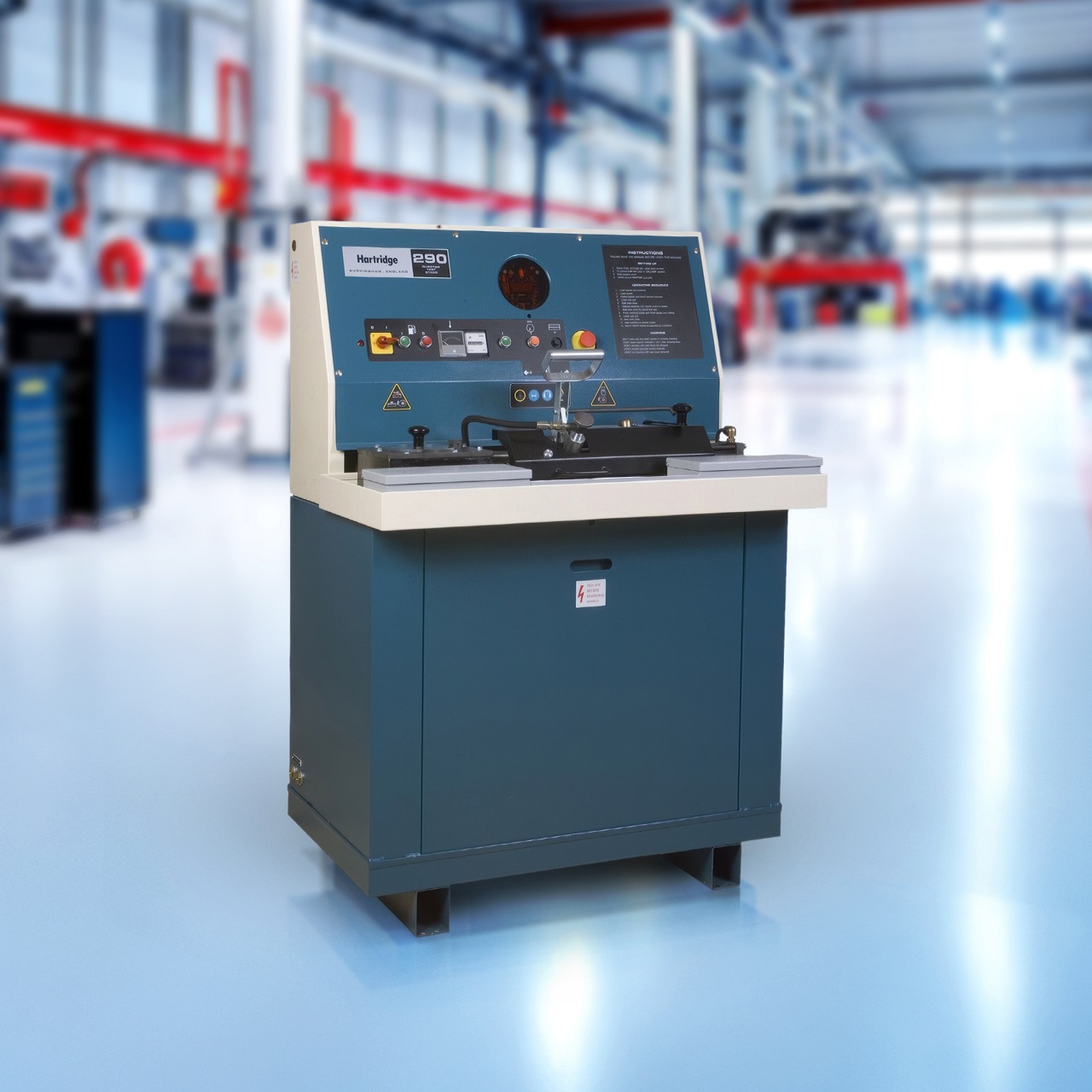 cummins pt injector pressure test bench in warehouse