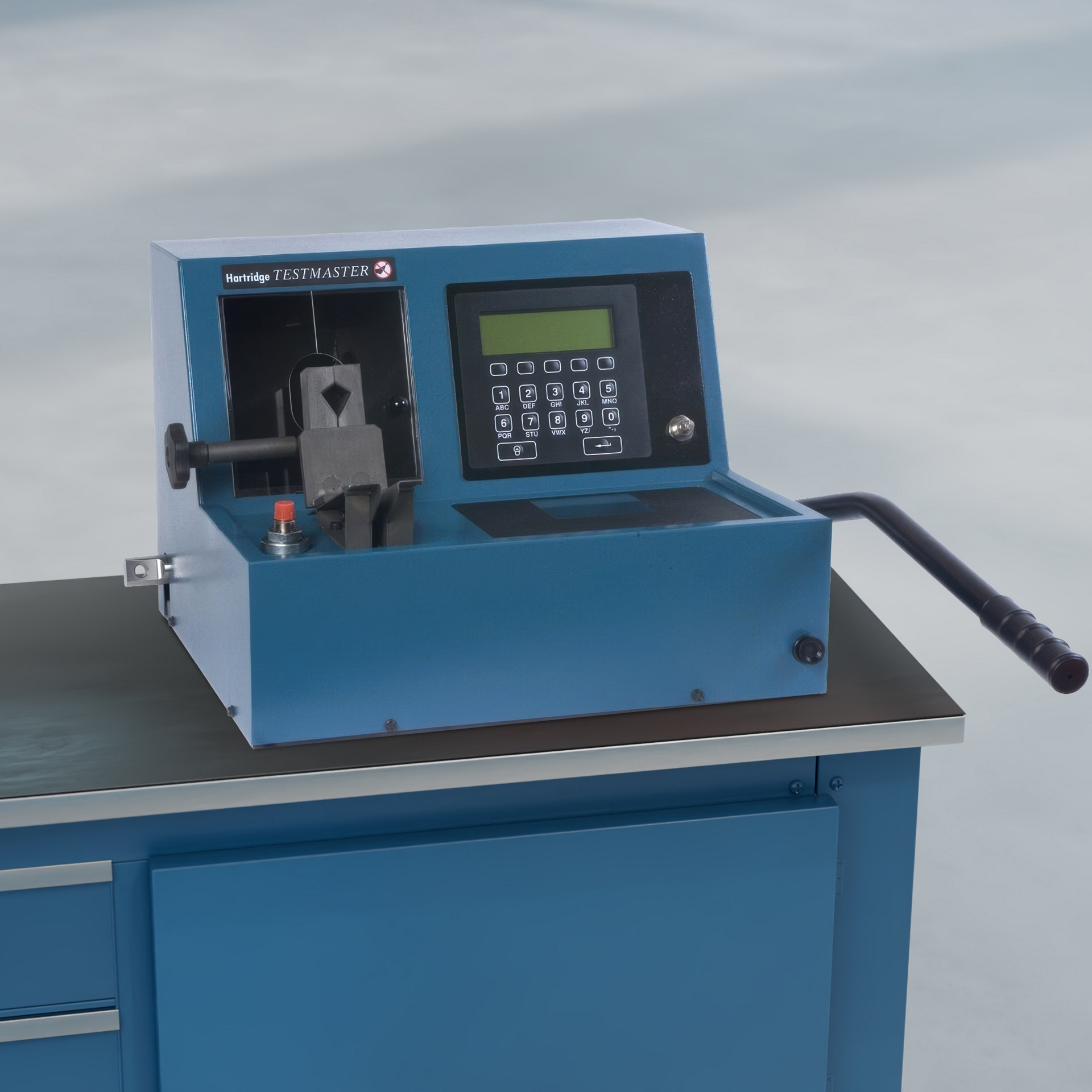 Blue Hartridge test bench for function testing of injectors